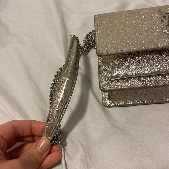 YSL Cross body mini bag sunset chain - Picture 6 of 9